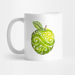 Swirly Apple Mug